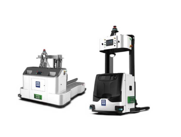 基于高精度AGV的柔性生產線